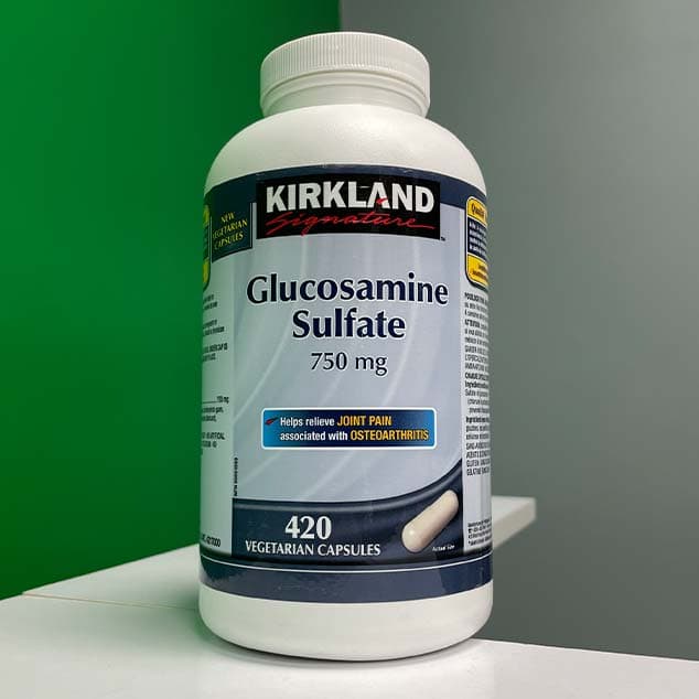 گلوکوزامین سولفات کرکلند سیگنچر – KIRKLAND Glucosamine Sulfate 420Caps — تصویر ۴