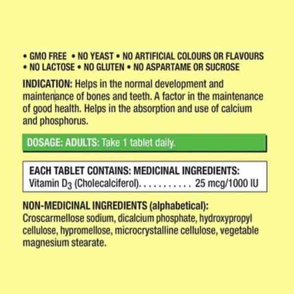 ویتامین D3 کرکلند سیگنچر – KIRKLAND Vitamin D3 360Tab — تصویر ۹