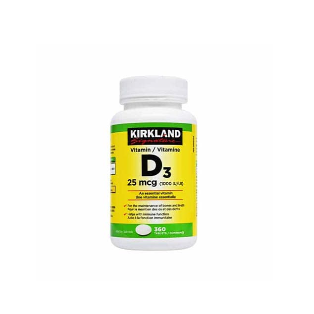 ویتامین D3 کرکلند سیگنچر – KIRKLAND Vitamin D3 360Tab