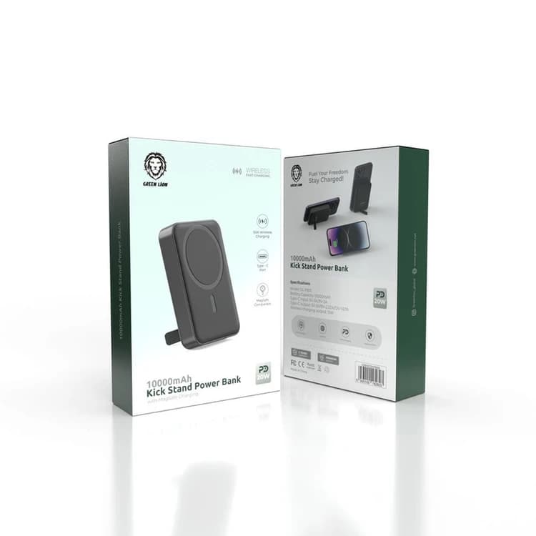 پاوربانک گرین لاین مدل KickStand ظرفیت 10000 میلی آمپر ساعت — تصویر ۵