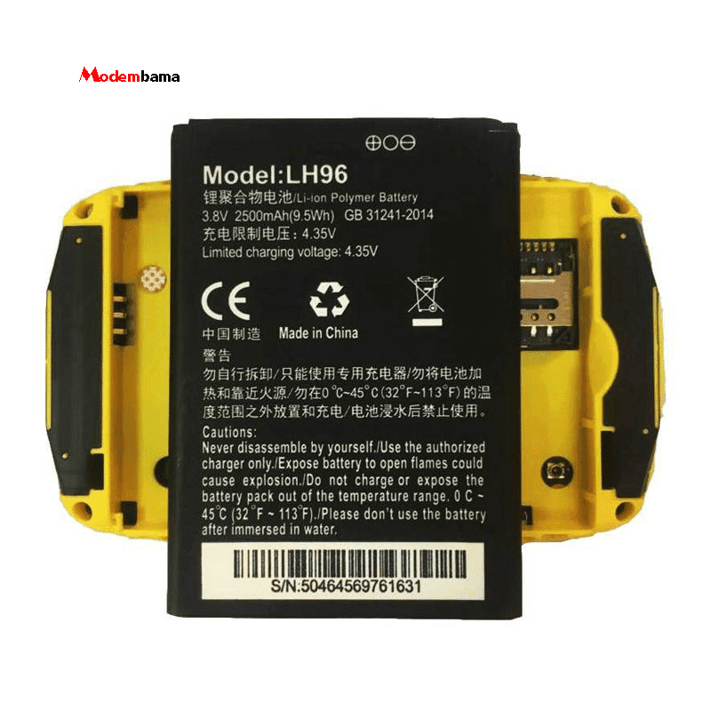 باتری اورجینال مودم همراه ایرانسل irancell 4G modem LH96 — تصویر ۵