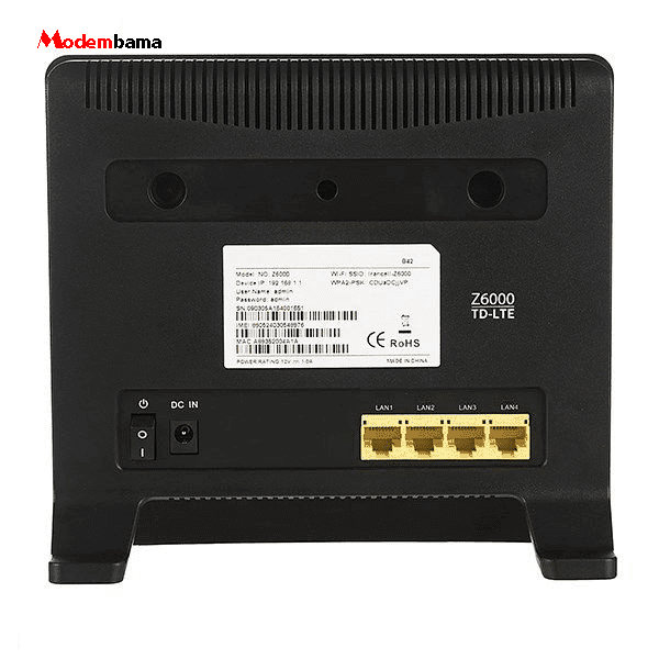 مودم TD-LTE ایرانسل مدل Z6000 — تصویر ۹