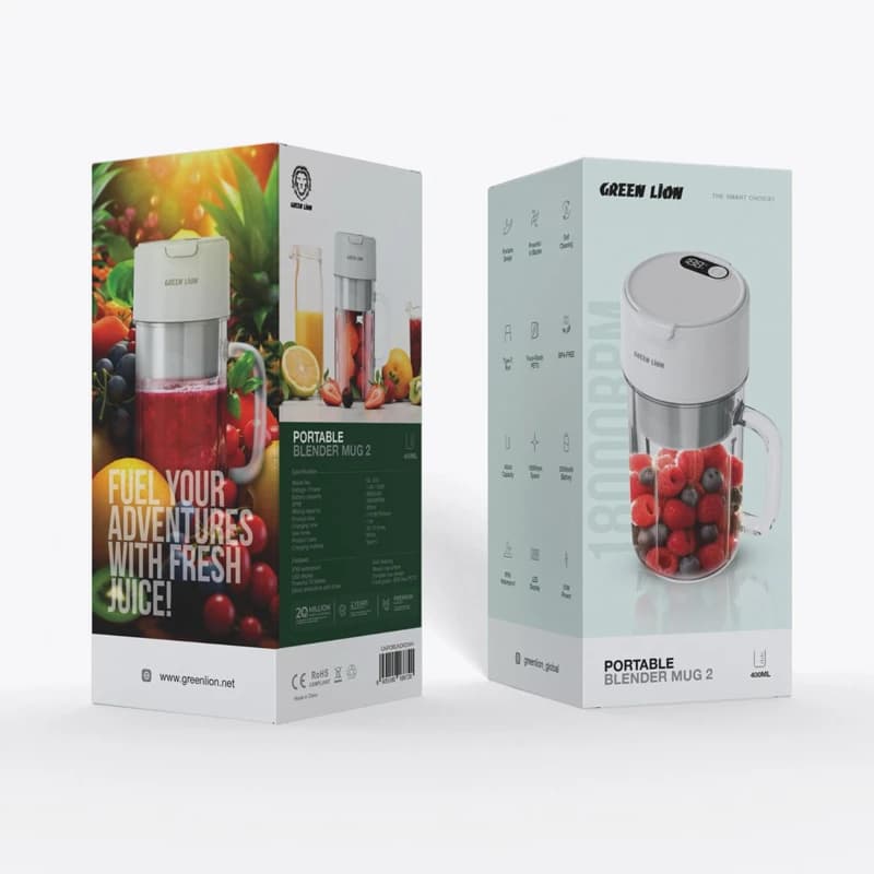 شیکر قابل حمل گرین لاین قابل حمل Green Lion Portable Blender Mug 2
