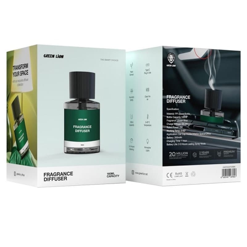خوشبو کننده و مرطوب ساز گرین لاین مدل fragrance diffuser