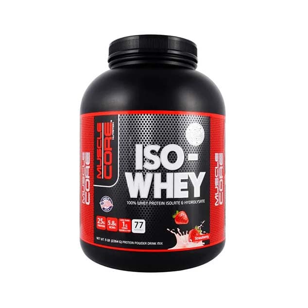 پروتئین وی ایزوله ماسل کور – MuscleCore Iso Whey 2.3kg — تصویر ۲
