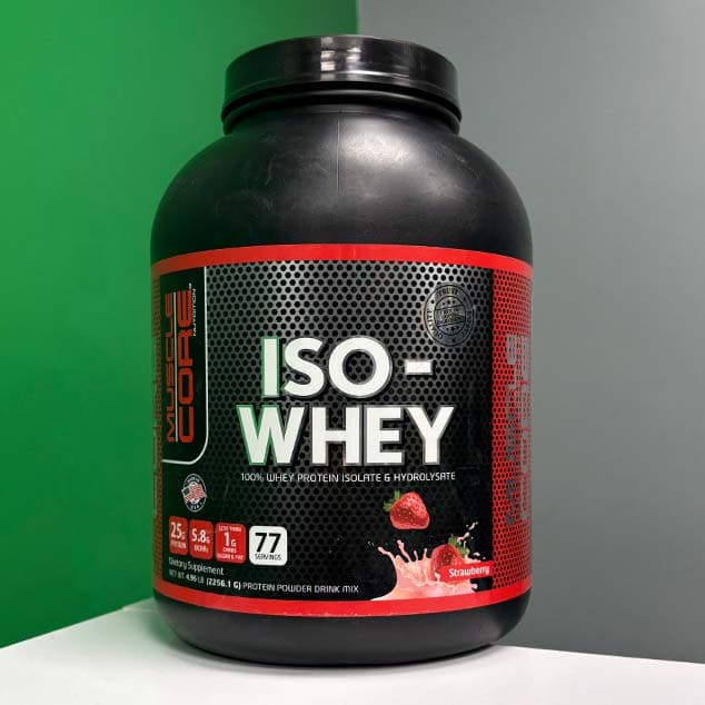 پروتئین وی ایزوله ماسل کور – MuscleCore Iso Whey 2.3kg — تصویر ۸