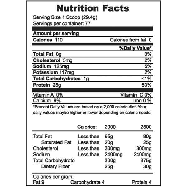 پروتئین وی ایزوله ماسل کور – MuscleCore Iso Whey 2.3kg — تصویر ۹