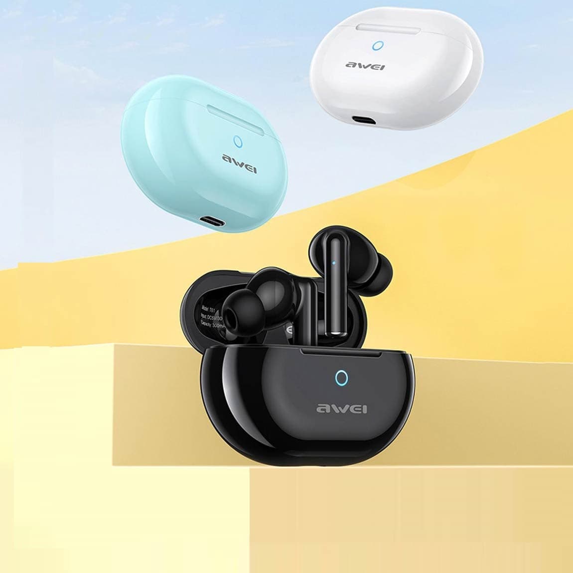 هندزفری بلوتوث آوی مدل TWS T61 — تصویر ۸
