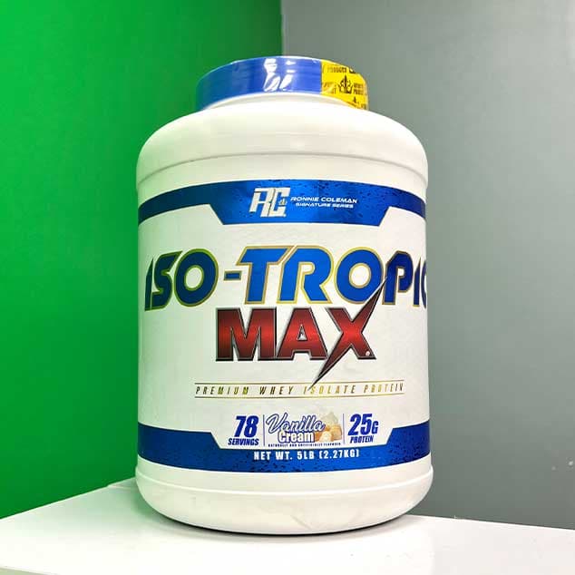 پروتئین وی ایزوله رونی کلمن – RC Whey Iso Tropic — تصویر ۴