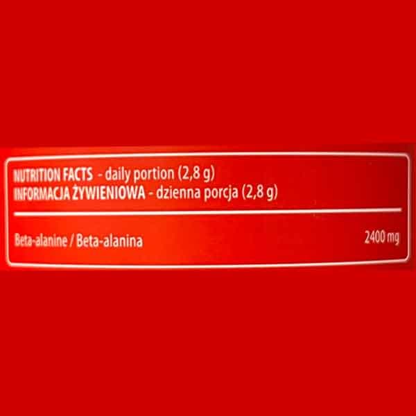 بتا آلانین پودری اکتیولب – ActivLab Beta Alanine — تصویر ۹