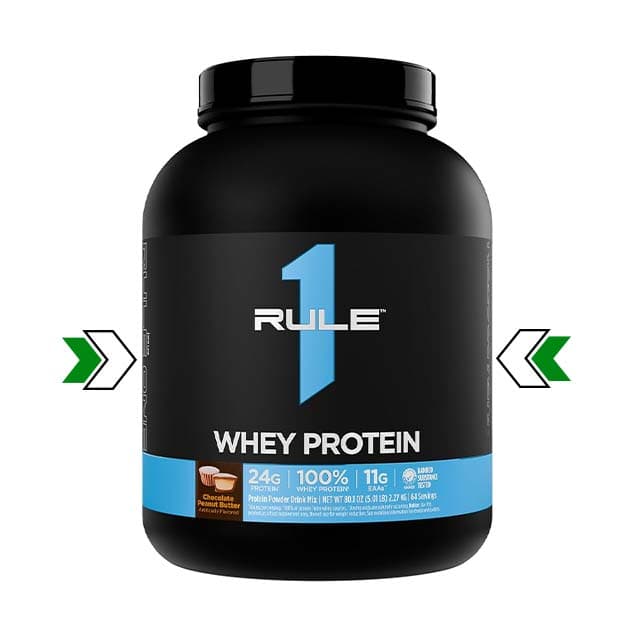 پروتئین وی بلند رول وان 1kgو 2.3kg – Whey Blend RULE1 — تصویر ۳
