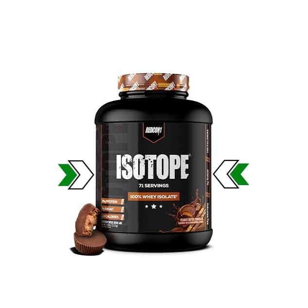 پروتئین وی ایزوله ایزوتوپ ردکان وان – Whey Isolate ISOTOPE Redcon1 — تصویر ۳