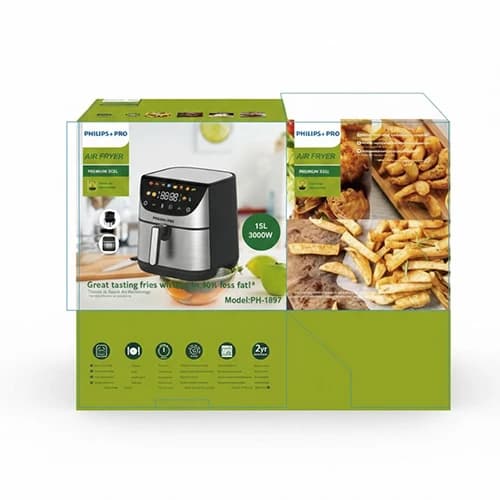 سرخ کن بدون روغن فیلیپس پرو مدل PH1897 ظرفیت ۱۵ لیتر