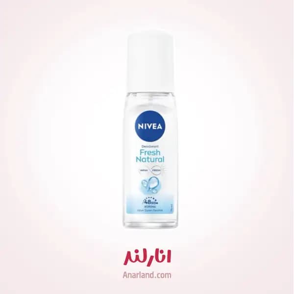 اسپری دئودورانت زنانه نیوآ مدل Fresh Natural حجم ۷۵ میلی لیتر