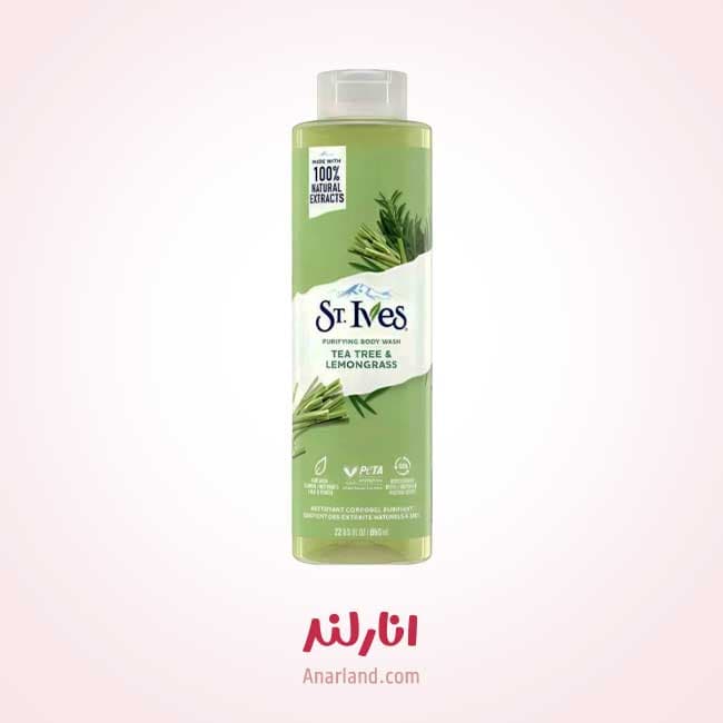 شامپو بدن سنت ایوز مدل Tea Tree And Lemon Grass حجم 650 میلی لیتر