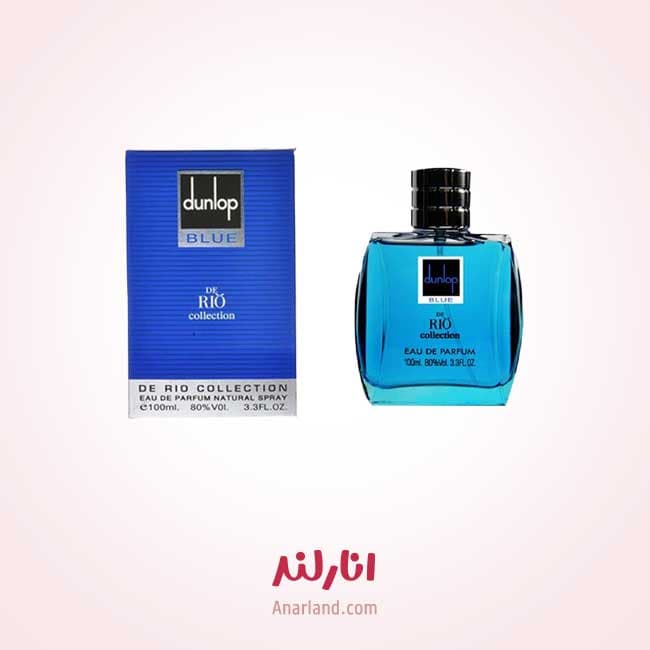 ادو پرفیوم مردانه ریو کالکشن مدل Dunlop Blue حجم 100 میل