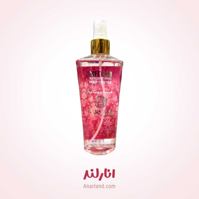 بادی اسپلش زنانه نیترو وان مدل Versace Bright Crystal حجم 250 میل