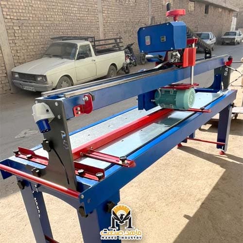 دستگاه برش سنگ مدل 240 (210cm=برش مفید) | تک فاز | گالوانیزه | دو شفت — تصویر ۳