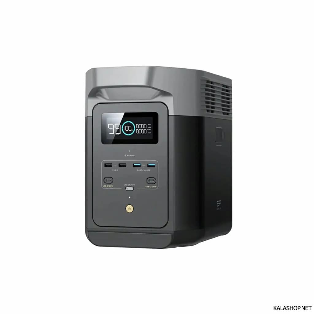 پاور استیشن اکوفلو 1800 وات ظرفیت 1024 وات ساعت مدل DELTA 2