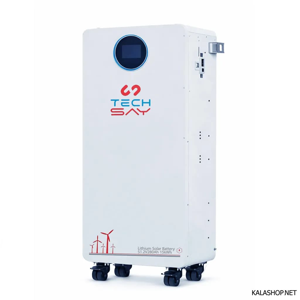 باتری خورشیدی لیتیومی 280 آمپر ساعت 51.2 ولت 15kWh برند تک سای