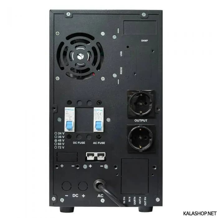 یو پی اس UPS LINE INTERACTIVE SPINER 3048 3000VA باتری خارج — تصویر ۳