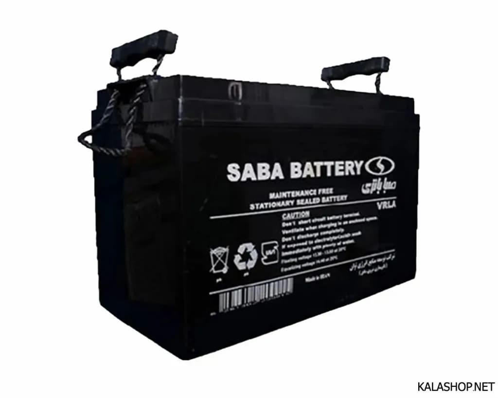 باتری یو پی اس 155 آمپر صبا – UPS BATTERY SABA 155A — تصویر ۲