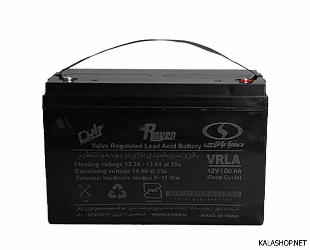 باتری یو پی اس 100 آمپر صبا – UPS BATTERY SABA 100A