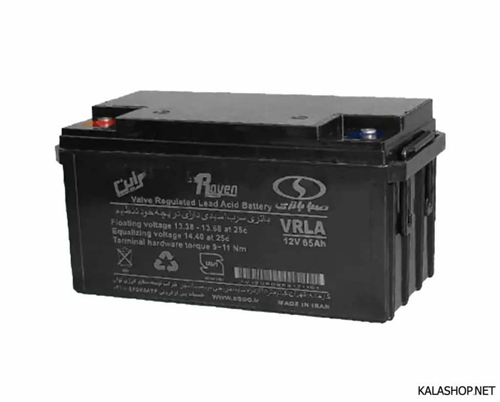 باتری یو پی اس 65 آمپر صبا – UPS BATTERY SABA 65A — تصویر ۲