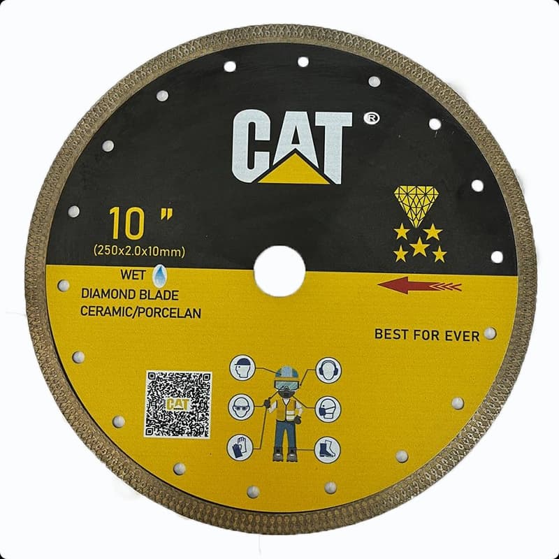 صفحه پرسلان بر سایز 250 میلی متر کت CAT