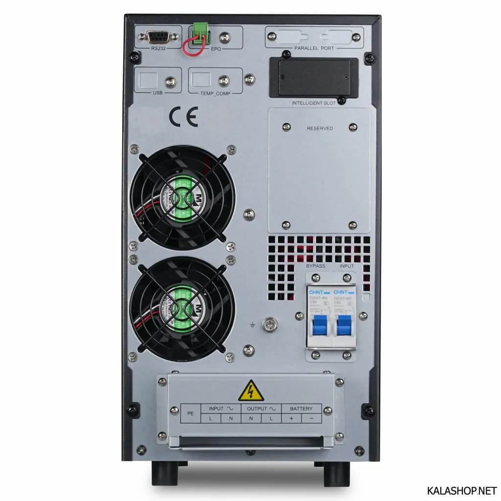 یو پی اس فاران مدل FARAN TITAN PRO MAX 10KS 240VDC باتری خارجی — تصویر ۷
