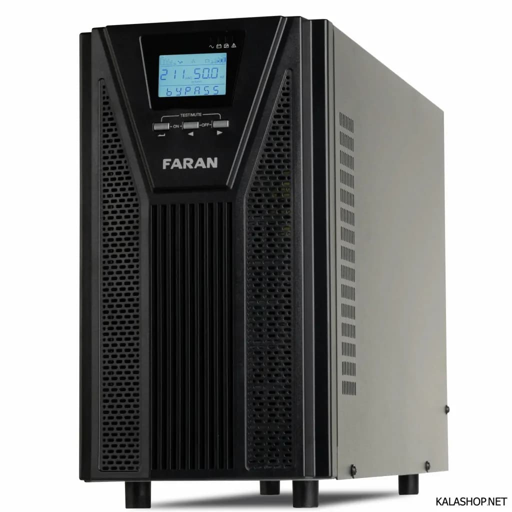 یو پی اس فاران مدل FARAN TITAN PRO MAX 10K 20*9 باتری داخلی — تصویر ۱۱