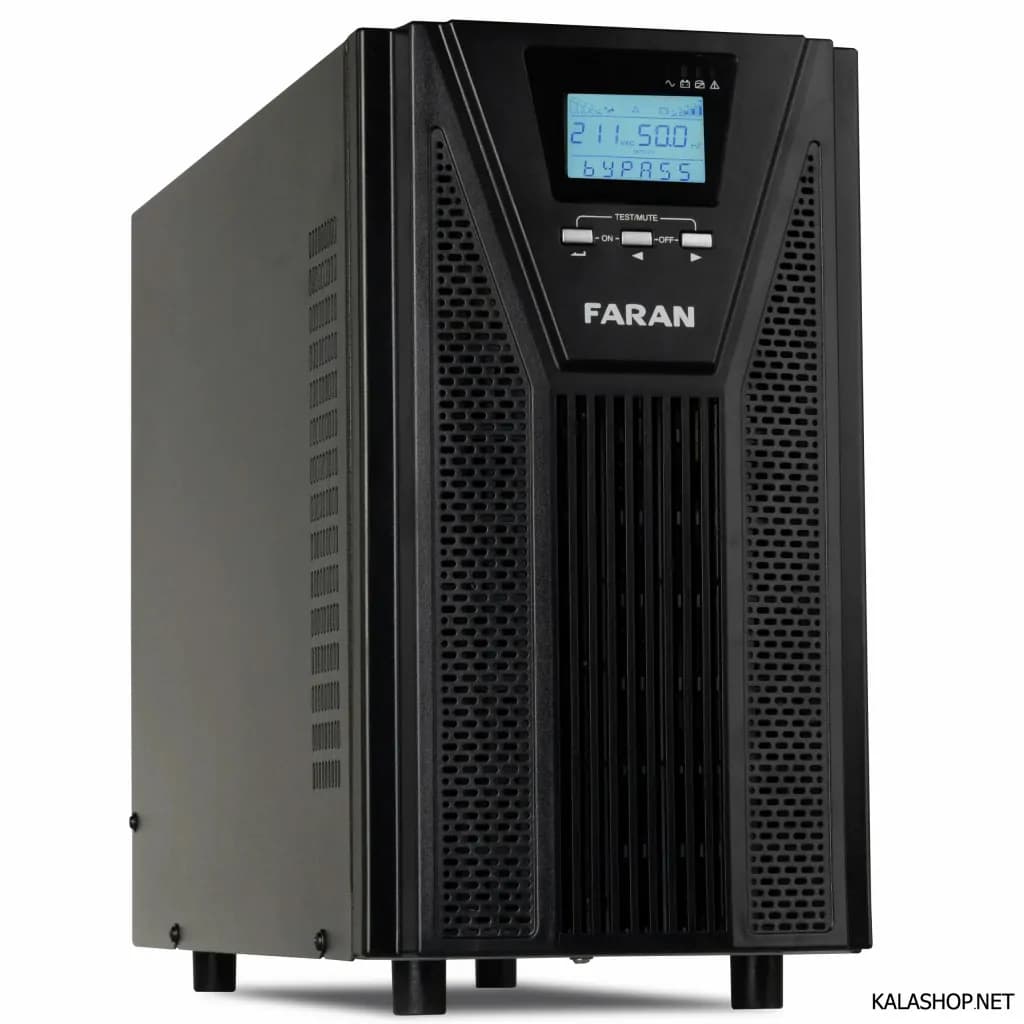 یو پی اس فاران مدل FARAN TITAN PRO MAX 10K 20*9 باتری داخلی — تصویر ۸