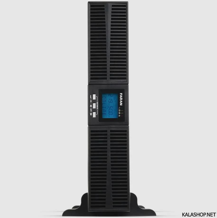یو پی اس فاران مدل FARAN VIGOR RT 6KS 240VDC باتری خارجی — تصویر ۷