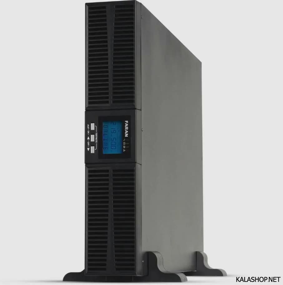 یو پی اس فاران مدل FARAN VIGOR RT 6KS 240VDC باتری خارجی