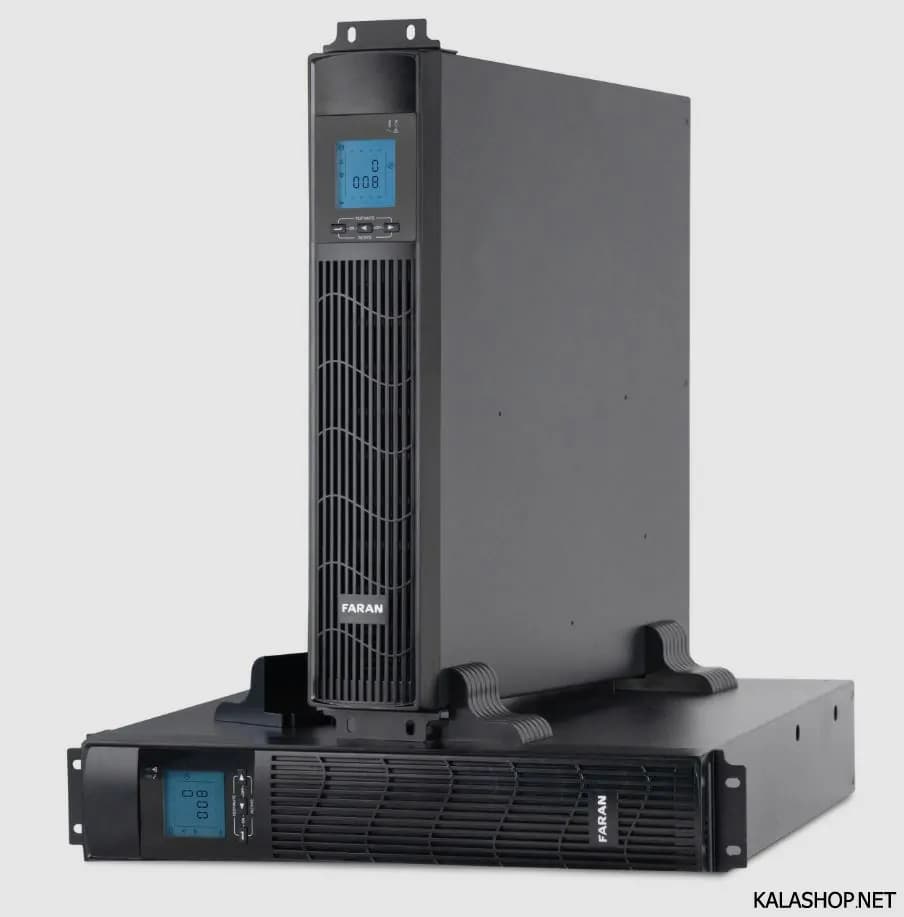یو پی اس فاران مدل FARAN VIGOR RT 3KS 96VDC باتری خارجی