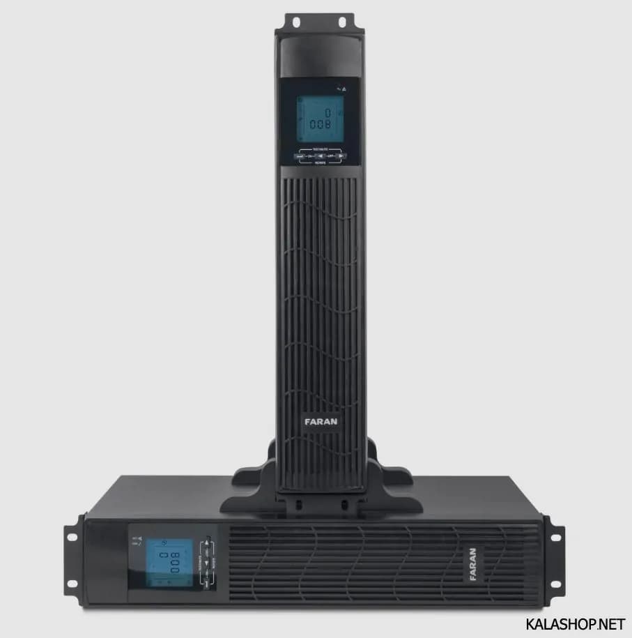یو پی اس فاران مدل FARAN VIGOR RT 1KS 36VDC باتری خارجی