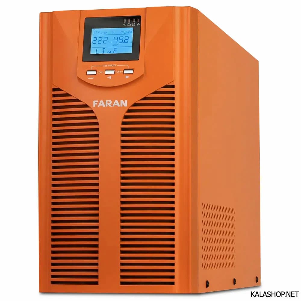یو پی اس فاران مدل FARAN TRUST 3K 48VDC باتری خارجی — تصویر ۹