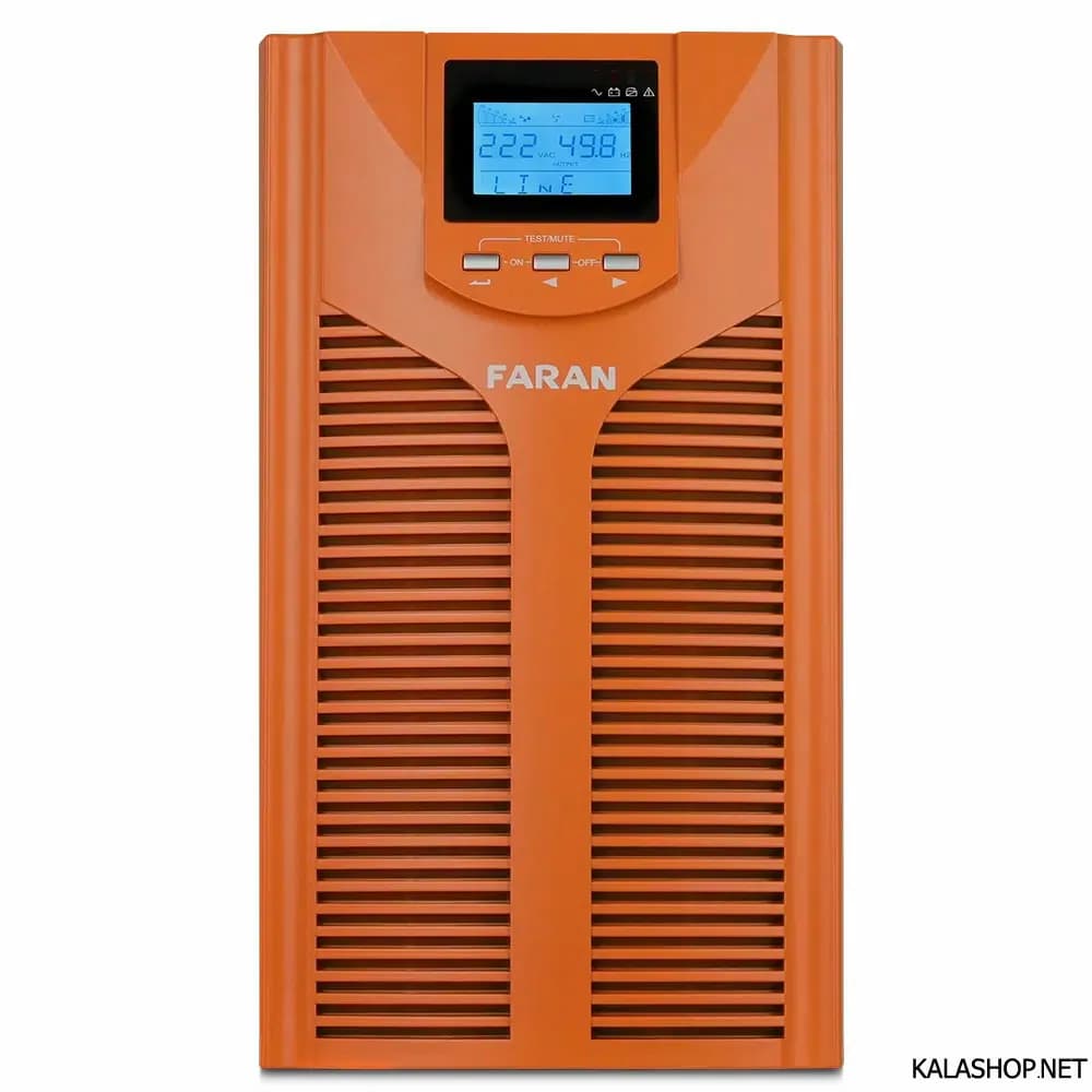 یو پی اس فاران مدل FARAN TRUST 3K 48VDC باتری خارجی — تصویر ۲