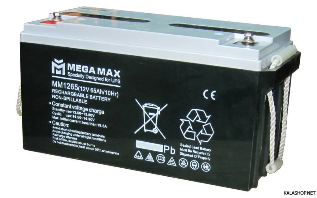 باتری یو پی اس مگامکس UPS BATTERY MEGAMAX 65AH