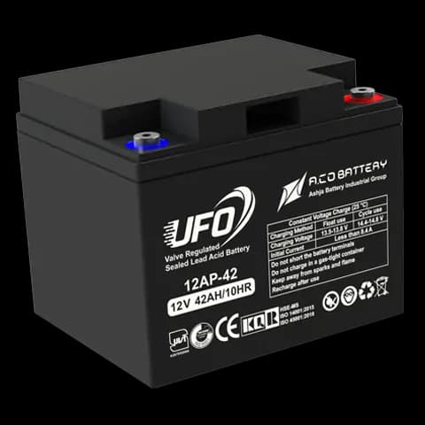 باتری یو پی اس 42 آمپر یوفو – UPS BATTERY UFO 42A — تصویر ۴