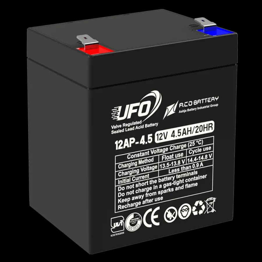 باتری یو پی اس 4.5 آمپر یوفو – UPS BATTERY UFO 4.5A — تصویر ۲