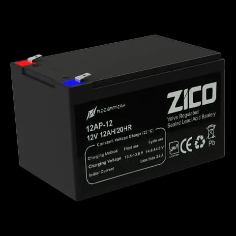 باتری یو پی اس 12 آمپر زیکو – UPS BATTERY ZICO 12A