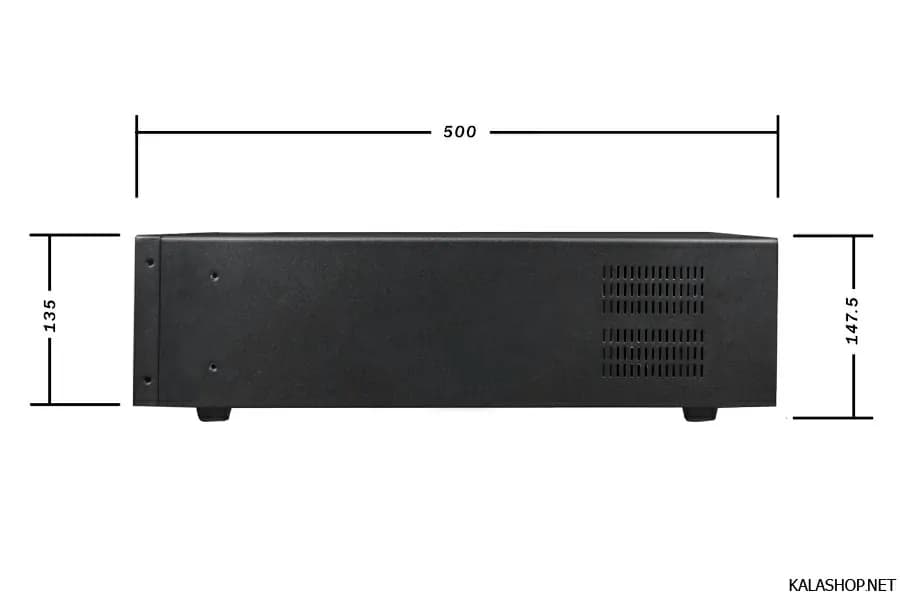 یو پی اس فاراتل Faratel SDC6000X-RT-3U — تصویر ۷