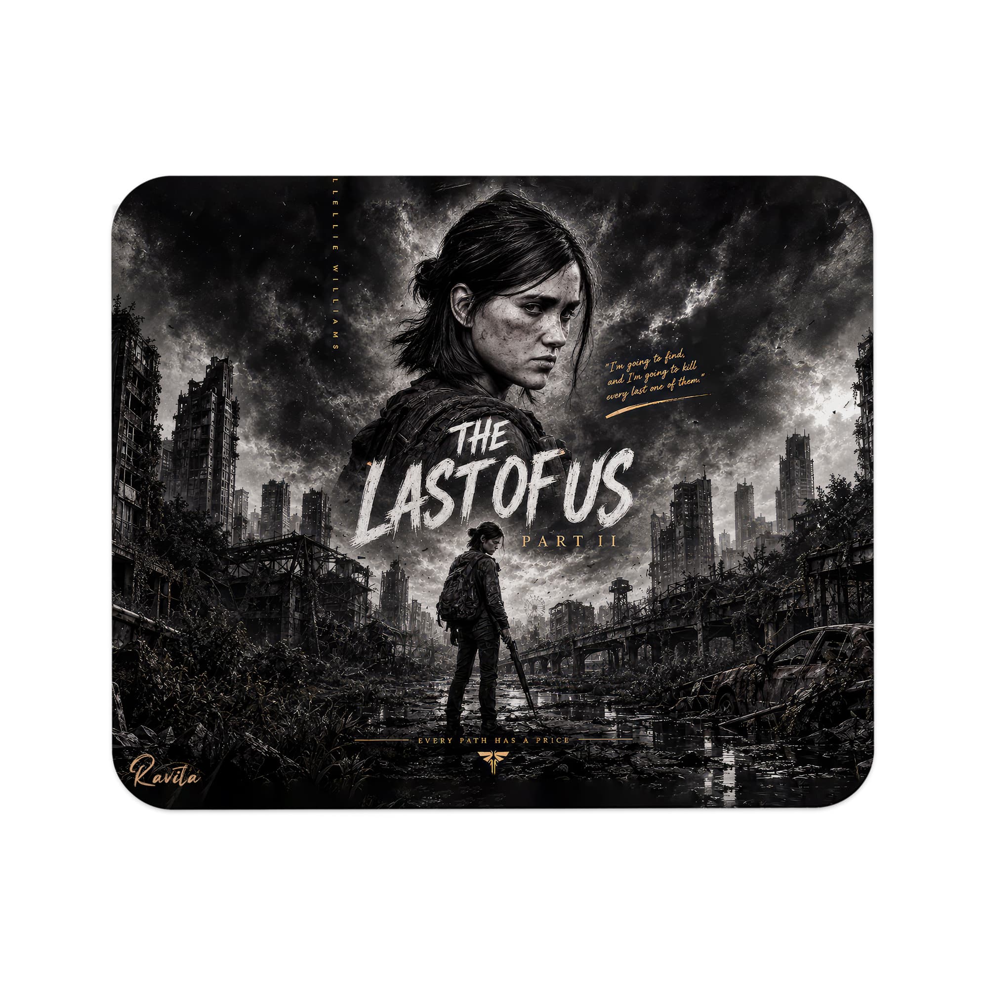 پدماوس راویتا طرح الی آخرین بازمانده ۲ – Ellie The Last of Us کد 3928 — تصویر ۴