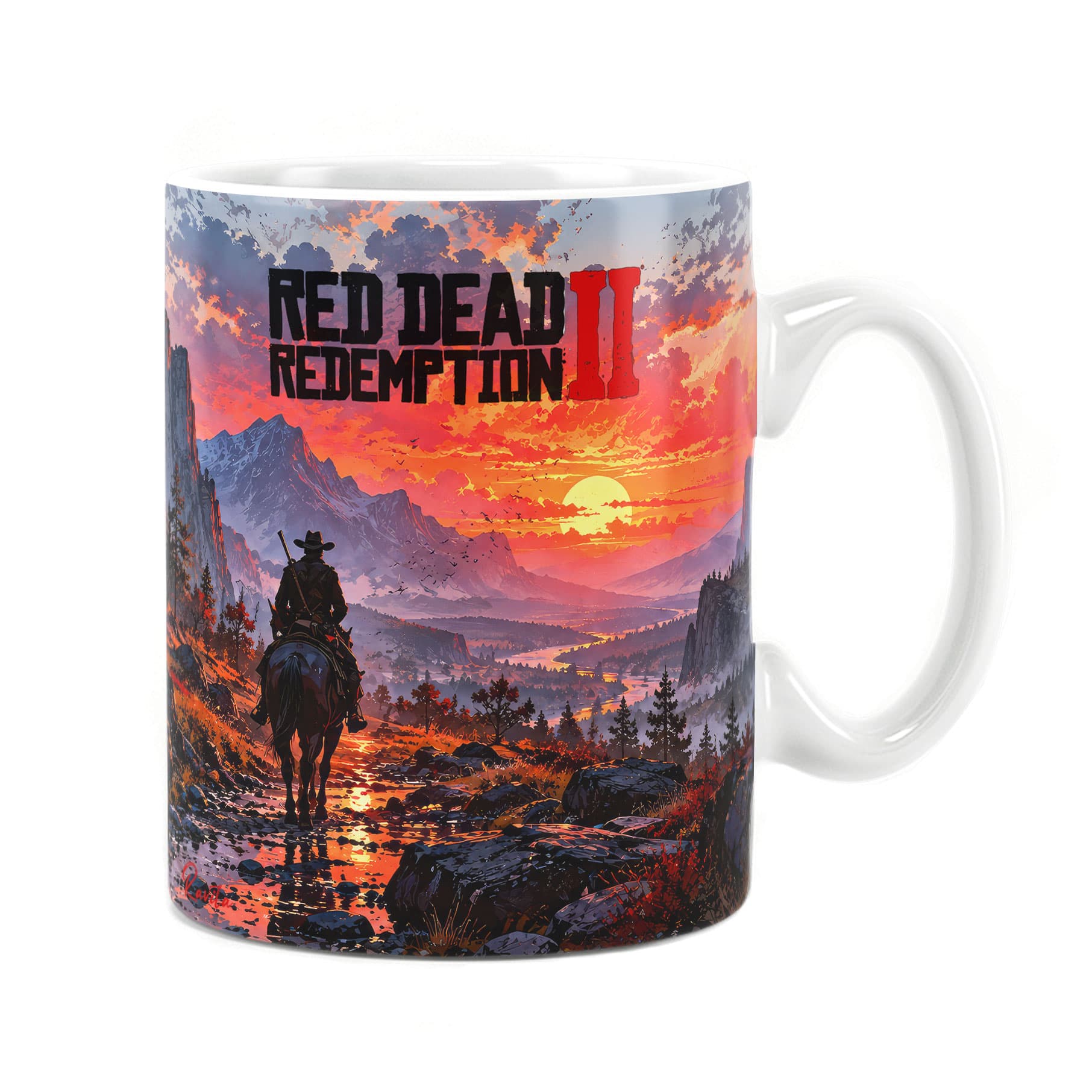 ماگ راویتا طرح رد دد ردمپشن ۲ – Red Dead Redemption 2 کد 3925