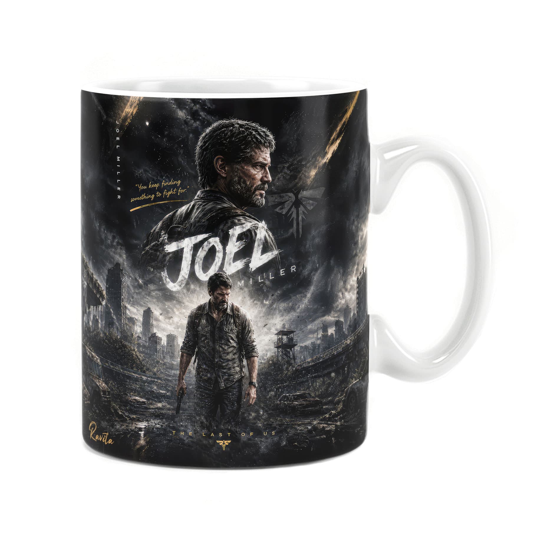 ماگ حرارتی راویتا طرح جوئل آخرین بازمانده – Joel The Last of Us کد 3913 — تصویر ۹