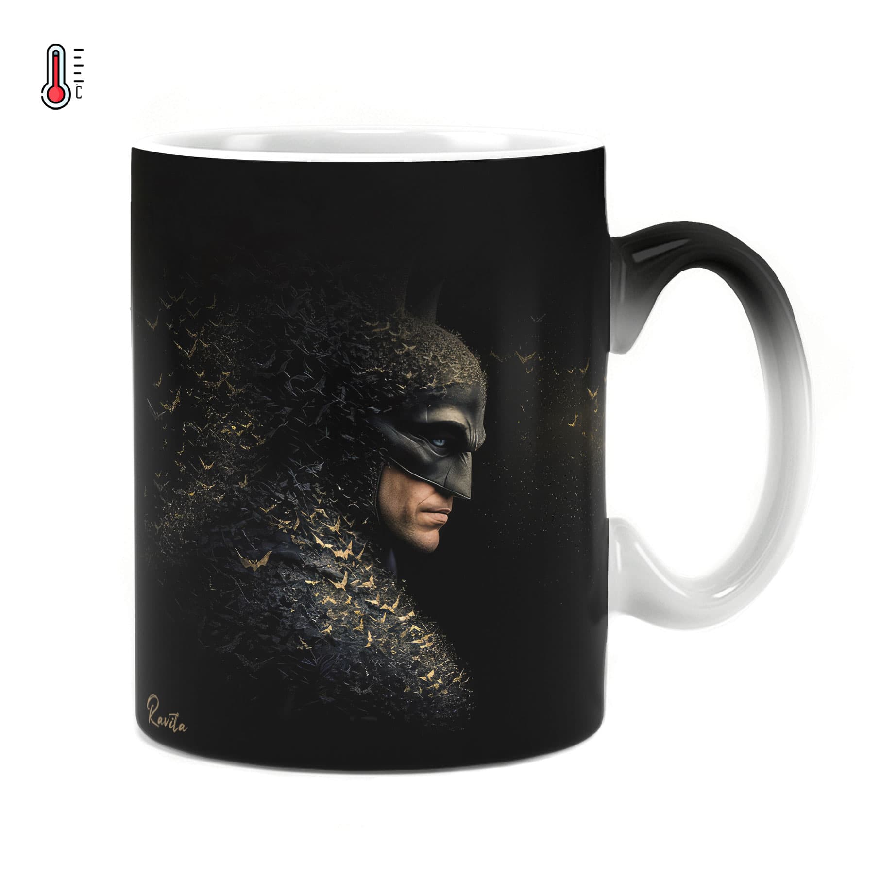 ماگ حرارتی راویتا طرح بتمن شوالیه تاریکی – Batman The Dark Knight کد 3907