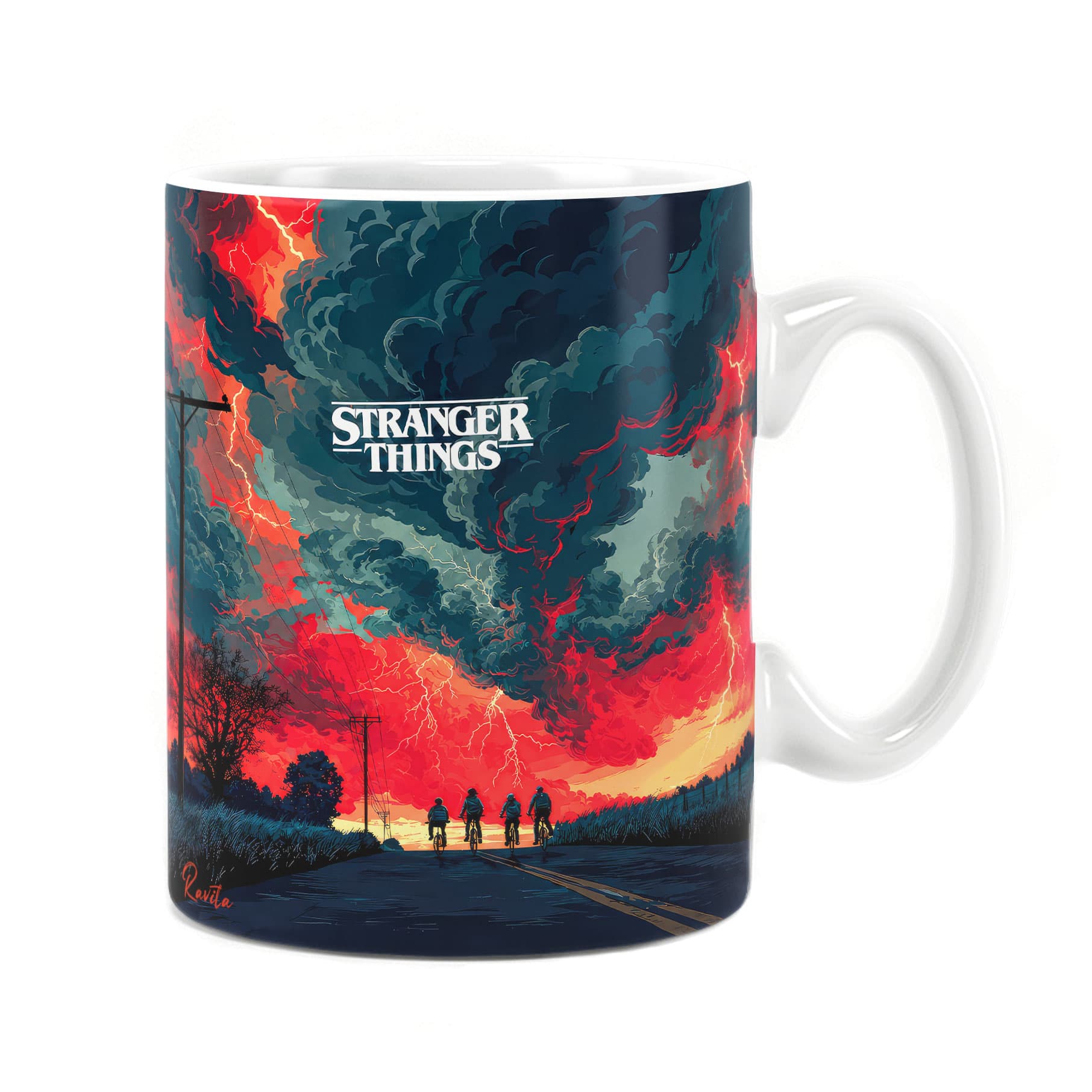 ماگ راویتا طرح استرنجر تینگز- Stranger Things کد 3906