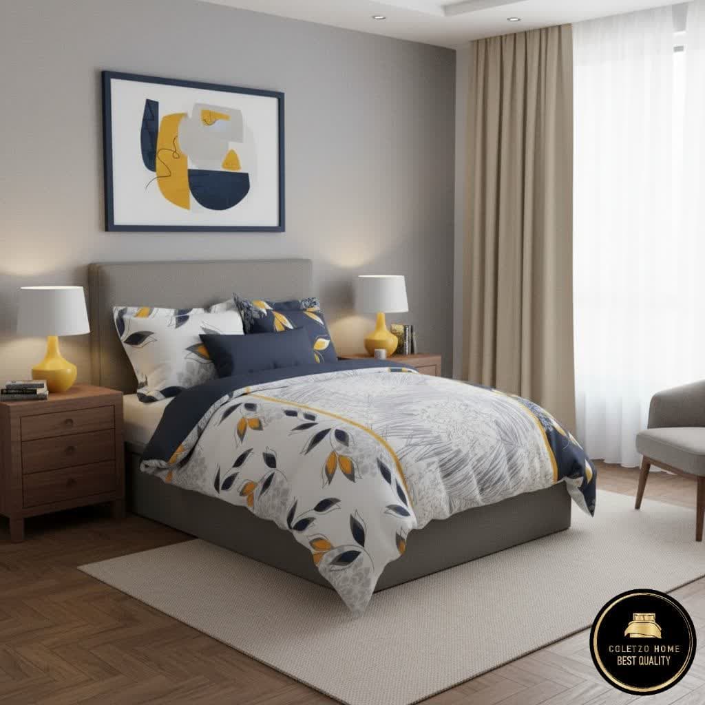 سرویس روتختی دونفره کتان نخ ترک مدل سافاری کد 43