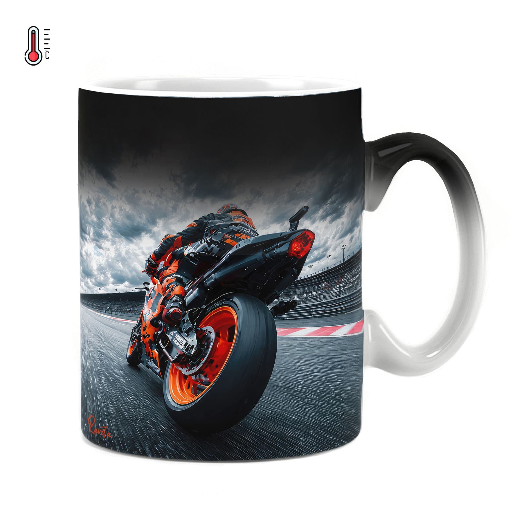 ماگ حرارتی راویتا طرح کی‌تی‌ام – KTM RC 390 کد 3883